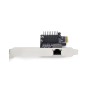 StarTech.com Tarjeta de Red Ethernet PCI Express de 1 Puerto Gigabit 5G - Tarjeta Adaptador Ethernet PCI-E Chipset RTL8126 - Tarjeta LAN 5G/2.5G/1G/10