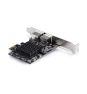 StarTech.com Tarjeta de Red Ethernet PCI Express de 2 Puertos Gigabit 5G - Tarjeta Adaptador Ethernet PCI-E Chipset RTL8126 - Tarjeta LAN 5G/2.5G/1G/1