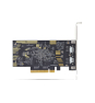 StarTech.com Tarjeta de Red Ethernet PCIe de 2 Puertos RJ45 de 10Gb - Adaptador de Red Ethernet de RJ45 Doble 10GBase-T - Tarjeta NIV - Chipset Broadc