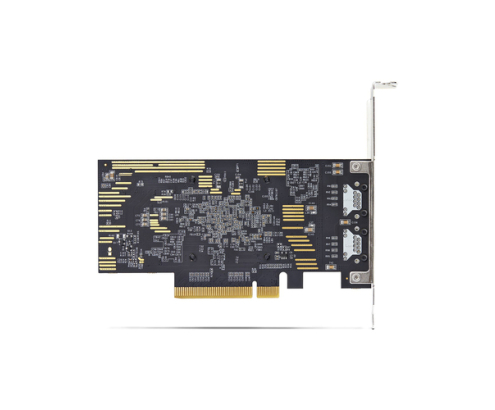 StarTech.com Tarjeta de Red Ethernet PCIe de 2 Puertos RJ45 de 10Gb - Adaptador de Red Ethernet de RJ45 Doble 10GBase-T - Tarjeta NIV - Chipset Broadc
