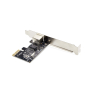 StarTech.com Tarjeta de Red PCI Express de 1 Puerto Gigabit - Adaptador Ethernet PCIe RJ45 - 10/100/1000Mbps - Tarjeta LAN - Realtek RTL8111H - Window