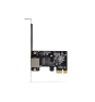 StarTech.com Tarjeta de Red PCI Express de 1 Puerto Gigabit - Adaptador Ethernet PCIe RJ45 - 10/100/1000Mbps - Tarjeta LAN - Realtek RTL8111H - Window