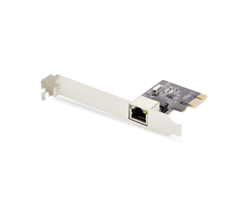 StarTech.com Tarjeta de Red PCI Express de 1 Puerto Gigabit - Adaptador Ethernet PCIe RJ45 - 10/100/1000Mbps - Tarjeta LAN - Realtek RTL8111H - Window