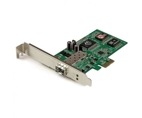 StarTech.com Tarjeta PCI Express Adaptadora de Red Gigabit con 1 Puerto SFP Abierto - NIC Ethernet PCI-E de Fibra