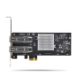 StarTech.com Tarjeta PCIe 2.1x1 de Red de Fibra Óptica/Cobre Ethernet 1Gb SFP de 2 Puertos - Chipset Controlador Intel I350-AM2 - Cobre de 1000BASE/F