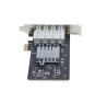 StarTech.com Tarjeta PCIe 2.1x2 (Compatible con x4, x8 y x16) de Red de Fibra Óptica/Cobre Ethernet 1Gb SFP de 4 Puertos - Chipset Controlador Intel 