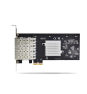 StarTech.com Tarjeta PCIe 2.1x2 (Compatible con x4, x8 y x16) de Red de Fibra Óptica/Cobre Ethernet 1Gb SFP de 4 Puertos - Chipset Controlador Intel 