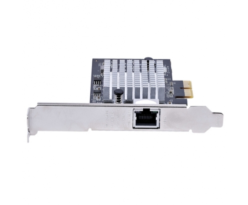 StarTech.com Tarjeta PCIe Adaptadora de Red de 1 Puerto RJ45 10Gb para PC o Servidor, Tarjeta PCI Express Ethernet de 6 Velocidades Compatible con Tra