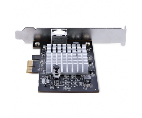 StarTech.com Tarjeta PCIe Adaptadora de Red de 1 Puerto RJ45 10Gb para PC o Servidor, Tarjeta PCI Express Ethernet de 6 Velocidades Compatible con Tra