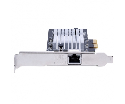 StarTech.com Tarjeta PCIe Adaptadora de Red de 1 Puerto RJ45 10Gb para PC o Servidor, Tarjeta PCI Express Ethernet de 6 Velocidades Compatible con Tra