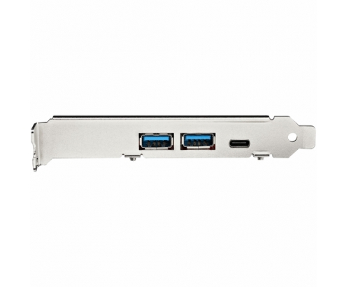 StarTech.com Tarjeta PCIe de 5 Puertos USB -Tarjeta PCI Express USB 3.1 Gen2 10Gbps con 1 Puerto USB-C y 2 Puertos USB-A - 1 Terminal IDC de 2 puertos