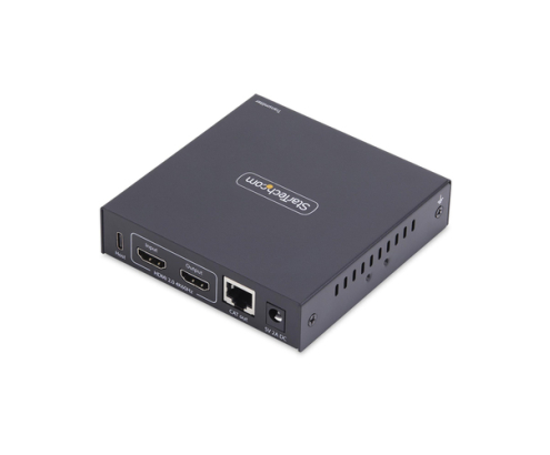 StarTech.com Transmisor KVM HDMI por Redes IP - Serie IH2006 - 4K 60Hz - para Teclado/Vídeo/Ratón - Sin Controladores - Incluye Kit de Montaje - Tra