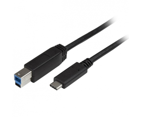 StarTech.com USB315CB2M cable 2m 3.2 Gen 1 3.1 Gen 1 USB C a USB B - macho a maho- Negro