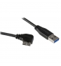 StarTech.com USB3AU2MRS cable USB 2m 3.2 Gen 1 (3.1 Gen 1) USB A a  Micro-USB B macho a macho Negro