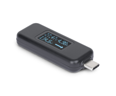 StarTech.com USBC-PWRTESTER comprobador de suministro de energía Negro