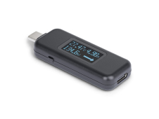 StarTech.com USBC-PWRTESTER comprobador de suministro de energía Negr...
