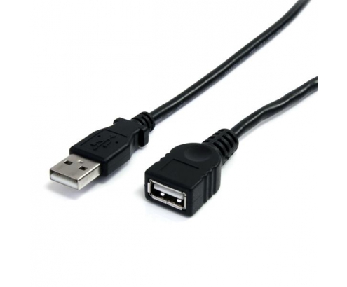StarTech.com USBEXTAA10BK cable 3 m USB 2.0 Tipo- A macho a USB-A hembra Negro
