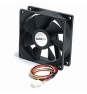 StarTech.com Ventilador Fan para Chasis Caja de Ordenador PC Torre - 80x25mm - Conector TX3 Negro