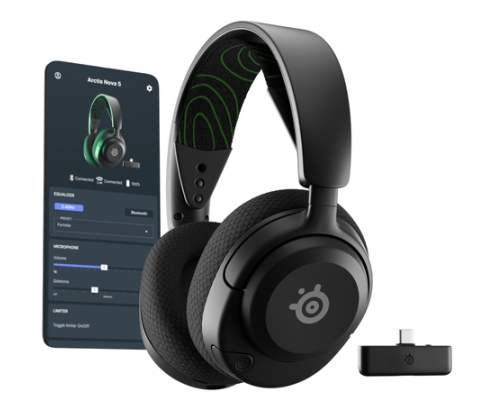 Steelseries 61676 auricular y casco Auriculares Inalámbrico Diadema Juego Negro