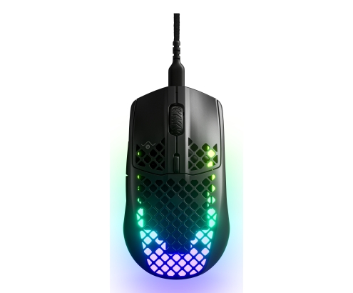 Steelseries Aerox 3 ratón Juego mano derecha USB Tipo C Óptico 8500 DPI