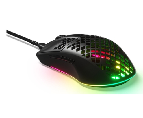 Steelseries Aerox 3 ratón Juego mano derecha USB Tipo C Óptico 8500 DPI