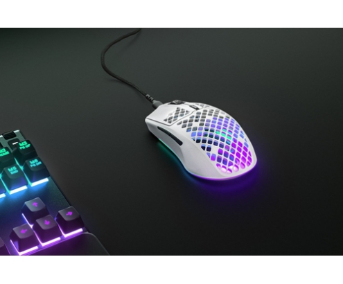 Steelseries Aerox 3 ratón mano derecha USB Tipo C Í“ptico 8500 DPI