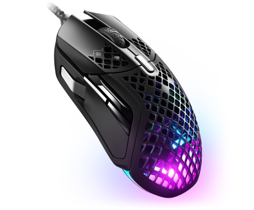 Steelseries Aerox 5 ratón Juego mano derecha USB tipo A Óptico 18000 DPI