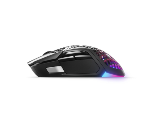 Steelseries Aerox 5 Wireless ratón Oficina mano derecha Bluetooth Óptico 18000 DPI