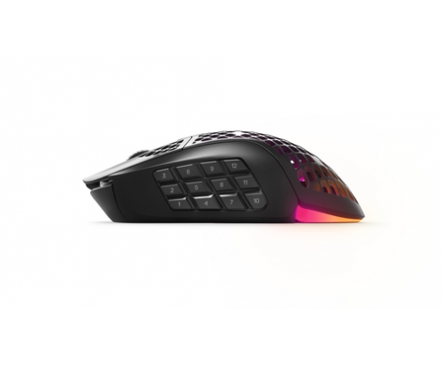 Steelseries Aerox 9 ratón Ambidextro RF Wireless + Bluetooth Í“ptico 18000 DPI