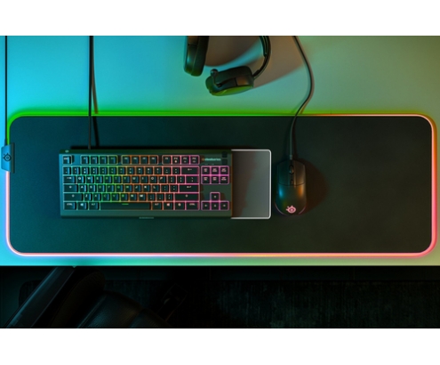 Steelseries APEX 3 TKL teclado USB QWERTY Inglés de EE. UU. Negro