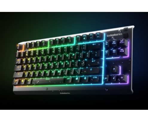 Steelseries APEX 3 TKL teclado USB QWERTY Inglés de EE. UU. Negro