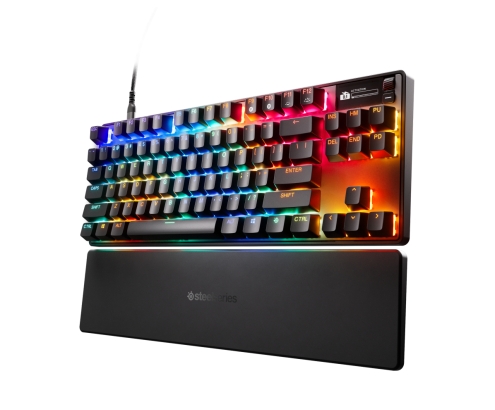Steelseries APEX PRO TKL GEN 3 teclado Juego USB Inglés de EE. UU. Negro