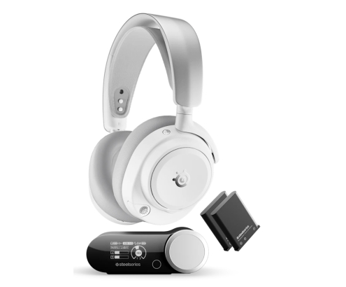 Steelseries Arctis Nova Pro Omni Auriculares Inalámbrico y alámbrico Diadema Juego USB Tipo C Bluetooth Blanco