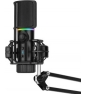 Streamplify Microfono MIC RGB USB-A Negro + brazo incluido 