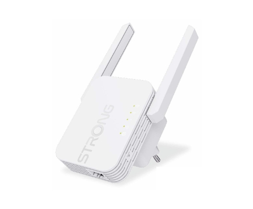 Strong 300S repetidor y transceptor Repetidor de red 300 Mbit/s Blanco