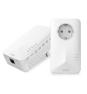 Strong POWERL1000DUOWIFIEUV2 adaptador de red PowerLine 1000 Mbit/s Ethernet Wifi Blanco 2 pieza(s)