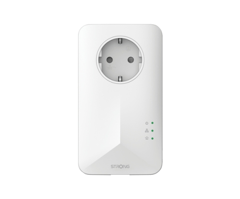 Strong POWERL1000DUOWIFIEUV2 adaptador de red PowerLine 1000 Mbit/s Ethernet Wifi Blanco 2 pieza(s)