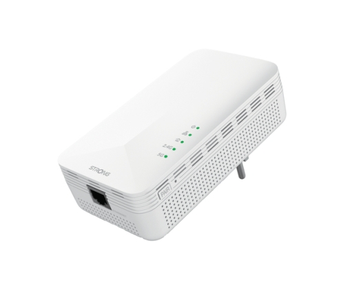 Strong POWERL1000DUOWIFIEUV2 adaptador de red PowerLine 1000 Mbit/s Ethernet Wifi Blanco 2 pieza(s)