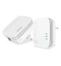 Strong Powerline 600 Duo Mini 600 Mbit/s Ethernet Blanco 2 pieza(s)