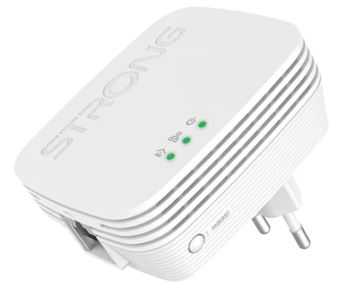Strong Powerline 600 Duo Mini 600 Mbit/s Ethernet Blanco 2 pieza(s)
