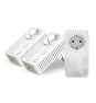 Strong Powerline 600 Triple Pack EU V2 600 Mbit/s Ethernet Blanco 3 pieza(s)