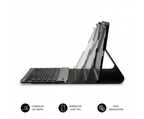 SUBBLIM Funda con teclado KeyTab Pro BT Samsung GT A8 10.5â€œ X200/205