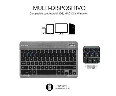 SUBBLIM SUBKT3-BTS070 funda para tablet 27,9 cm (11