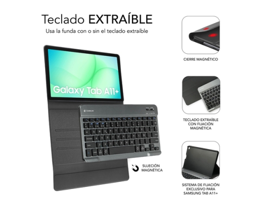 SUBBLIM SUBKT3-BTS070 funda para tablet 27,9 cm (11