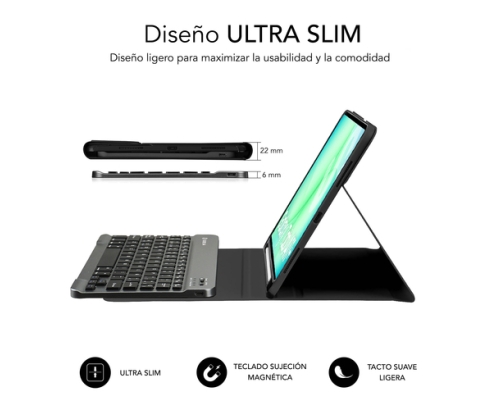 SUBBLIM SUBKT3-BTS070 funda para tablet 27,9 cm (11