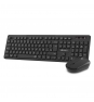 SUBBLIM Teclado Ergonómico y ratón Combo Business Slim Silencioso Inalámbrico 2.4G