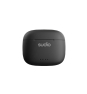 Sudio A1BLK auricular y casco Auriculares True Wireless Stereo (TWS) Dentro de oído Llamadas/Música USB Tipo C Bluetooth Negro