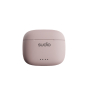 Sudio A1PNK auricular y casco Auriculares True Wireless Stereo (TWS) Dentro de oído Llamadas/Música USB Tipo C Bluetooth Rosa