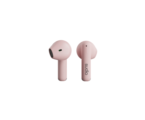 Sudio A1PNK auricular y casco Auriculares True Wireless Stereo (TWS) Dentro de oído Llamadas/Música USB Tipo C Bluetooth Rosa