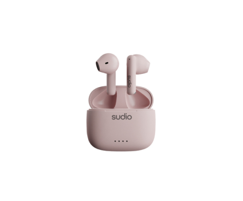 Sudio A1PNK auricular y casco Auriculares True Wireless Stereo (TWS) Dentro de oído Llamadas/Música USB Tipo C Bluetooth Rosa